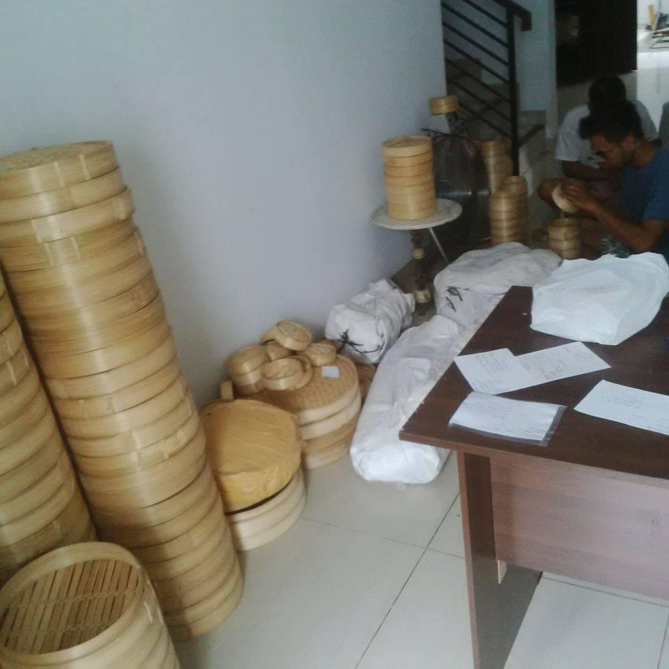 Kukusan Bambu Premium (klakat bambu coklat)