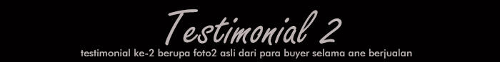 OFFICIAL TESTIMONIAL BY ISFAN FAJAR