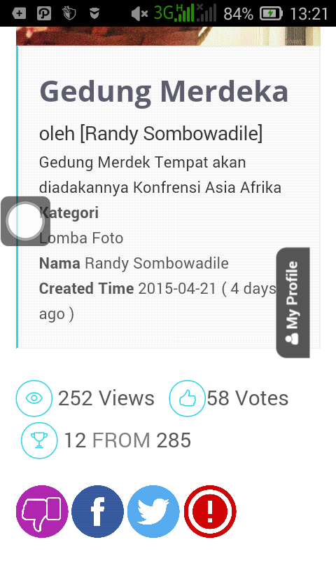 BANTU VOTE DONG GAN