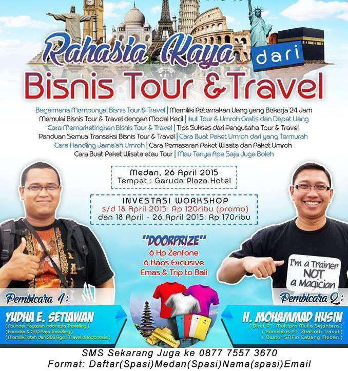 Cara Mudah Buka Bisnis Tour & Travel di Medan
