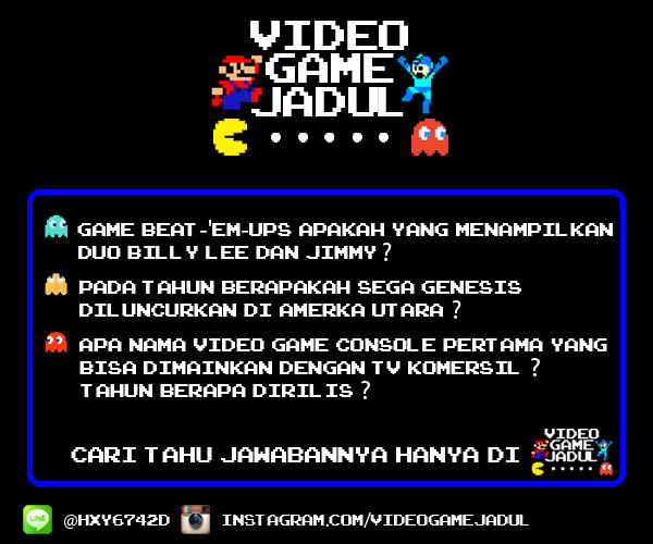 Video Game Jadul - Trivia, Character Quotes, Hint, and many more. . .
