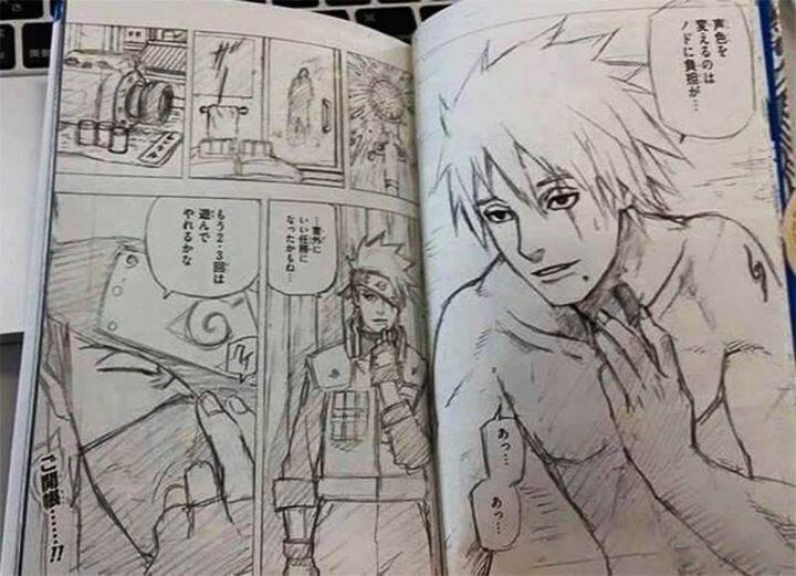 Terungkap Sudah Wajah dibalik topeng Kakashi Hatake 