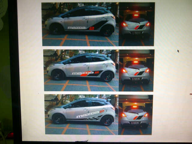 cutting sticker mobil murah bahan orakel asli garansi 1thn khusus tangerang bsd