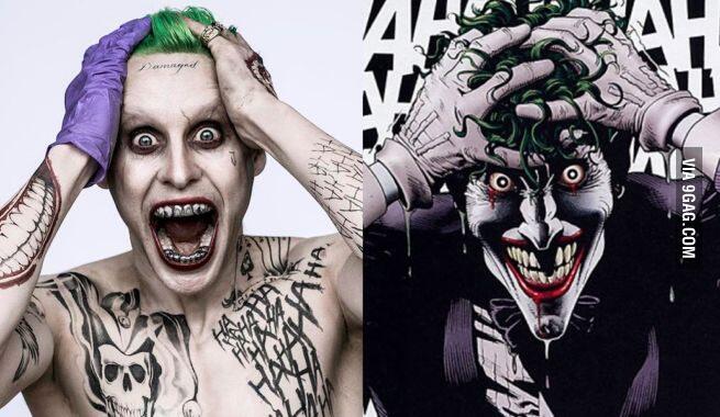 PENAMPAKAN JARED LETO SHOOTING SEBAGAI THE JOKER DI SUICIDE SQUAD