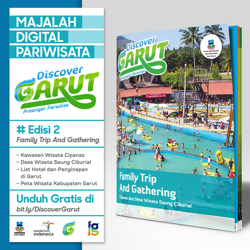 Majalah Digital Pariwisata 'Discover Garut' : Surganya Tanah Priangan.