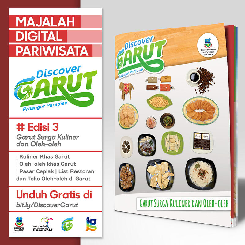 Majalah Digital Pariwisata 'Discover Garut' : Surganya Tanah Priangan.