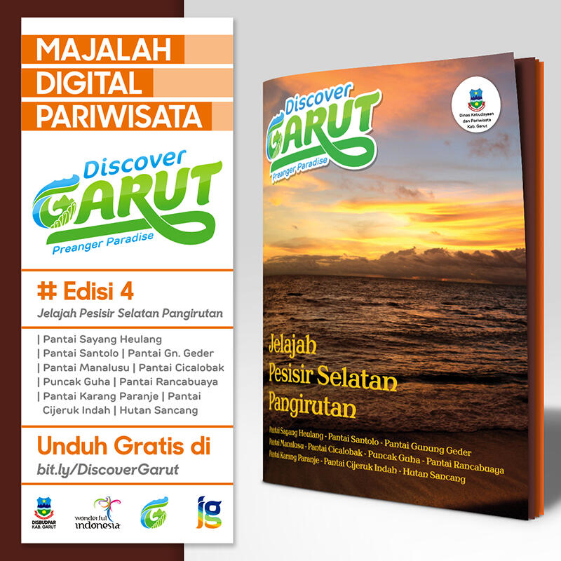 Majalah Digital Pariwisata 'Discover Garut' : Surganya Tanah Priangan.