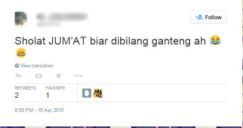 FENOMENA sholat jumat bisa bikin ganteng katanya