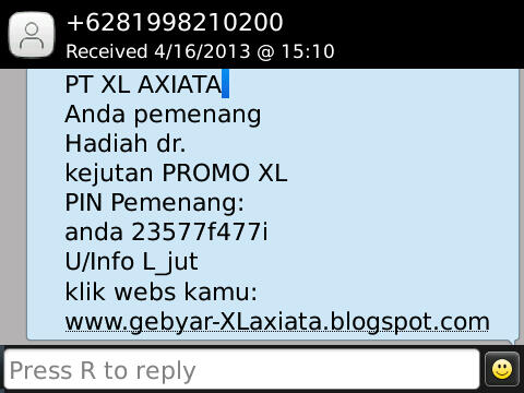 Cara Blokir No SMS Penipuan di 3 provider telkomsel, xl, indosat