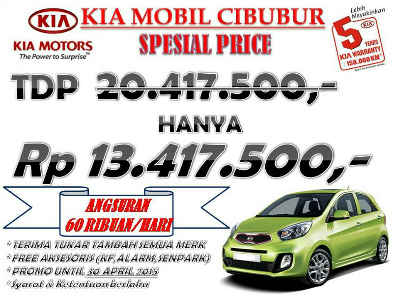 KIA All New Picanto , All New Rio , All New Sportage - Cashback dan diskon menarik