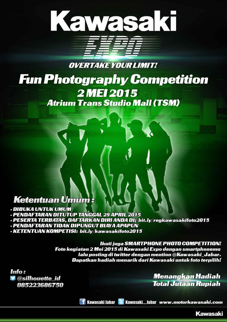 Kawasaki Photo Competition 2015 BANDUNG 2 MEI 2015 GRATIS !!!!