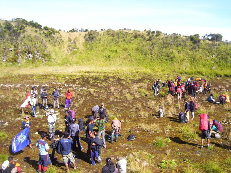 Silaturahmi Pendaki &amp; opsih gunung sindoro jalur bansari