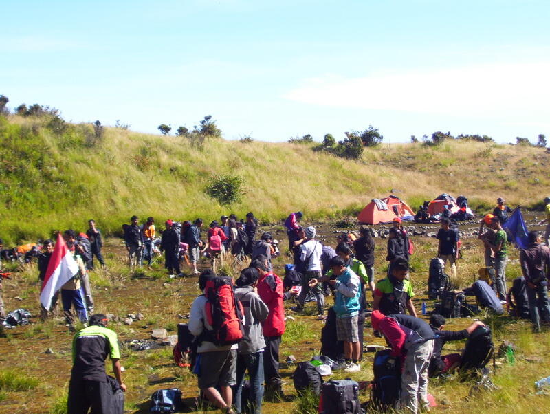 Silaturahmi Pendaki &amp; opsih gunung sindoro jalur bansari