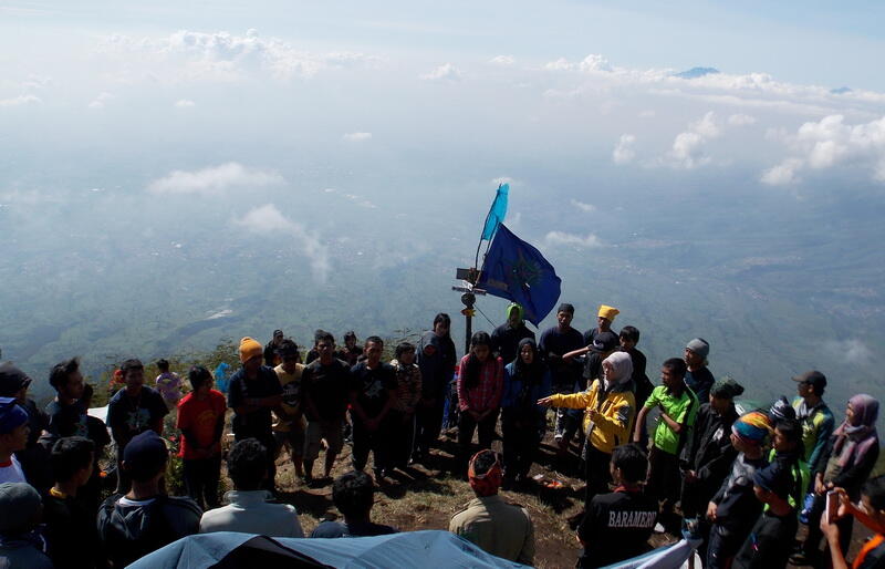 Silaturahmi Pendaki &amp; opsih gunung sindoro jalur bansari