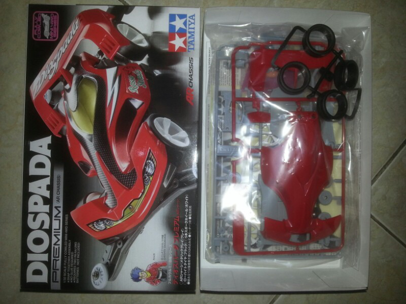 WTS Tamiya Mini 4WD Dio Spada AR Chassis