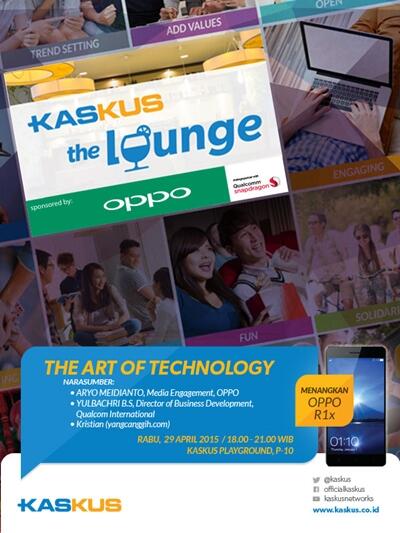 &#91;FR&#93; KASKUS The Lounge: The Art of Technology (Gokil gan!) + Cendol Inside