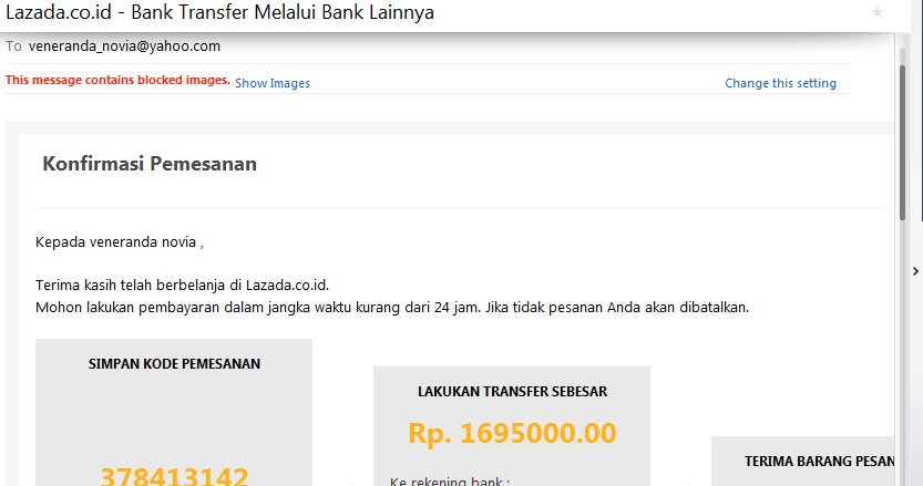 Lazada Penipuan