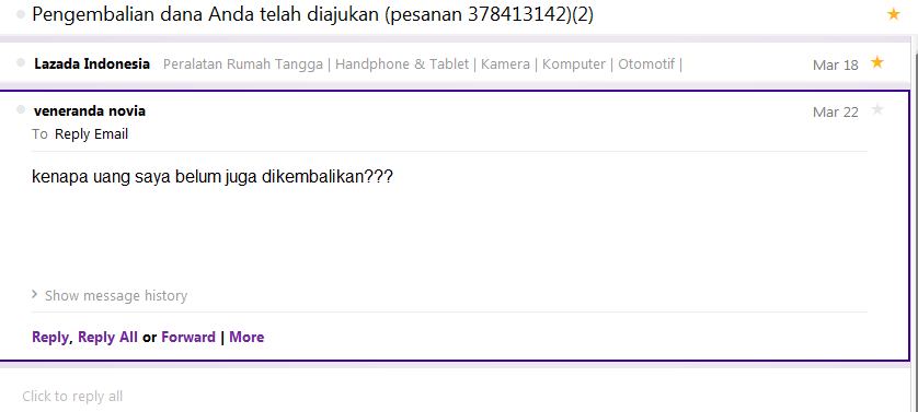 Lazada Penipuan