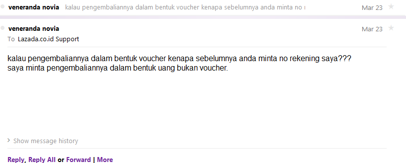Lazada Penipuan