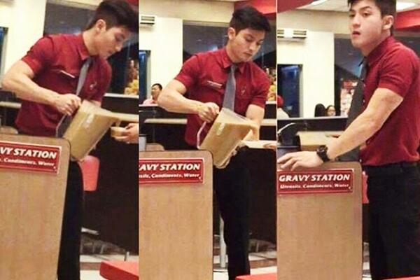 Manajer KFC Ganteng Asal Filipina Bikin Heboh Netizen