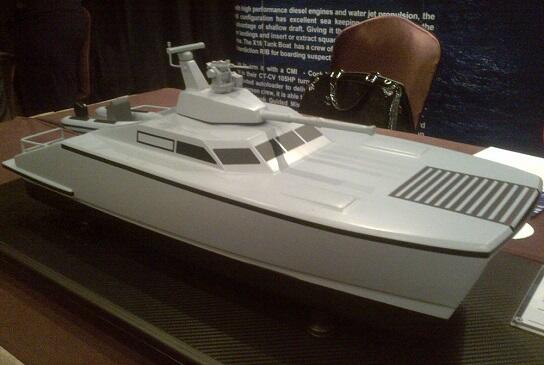 PT.LUNDIN Kembangkan Tank Laut bernama X18 Tank Boat