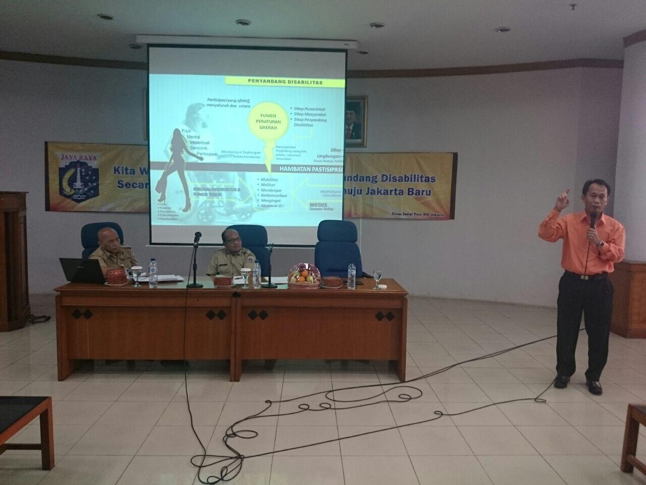 Dinsos DKI Lakukan Kampanye Sosial Tentang Pemenuhan Kebutuhan Penyandang Disabilitas