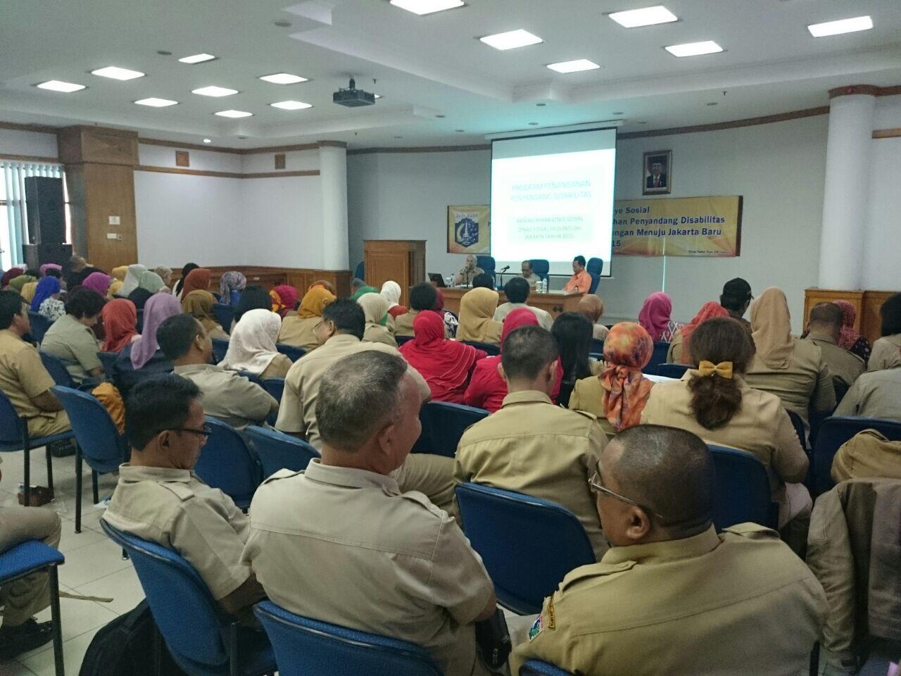 Dinsos DKI Lakukan Kampanye Sosial Tentang Pemenuhan Kebutuhan Penyandang Disabilitas