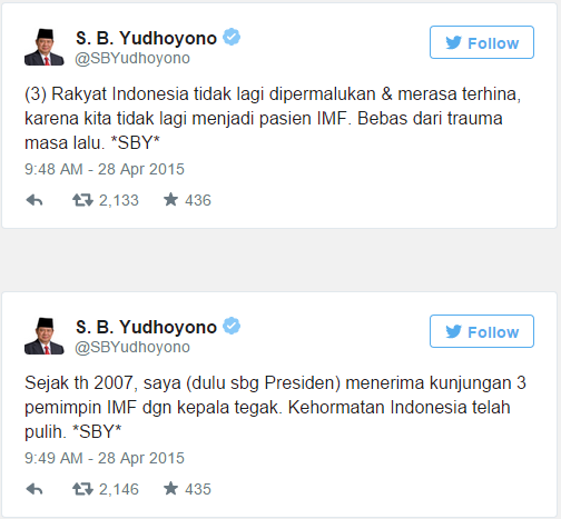 SBY dan Jokowi Ribut Gara - Gara Utang?