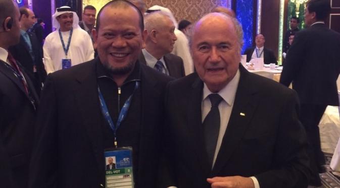 Ucapan Selamat Presiden FIFA untuk Ketua Umum PSSI Baru