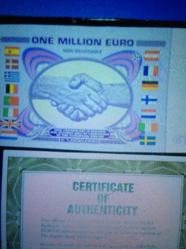 (ASK) 1000000$ real or fake