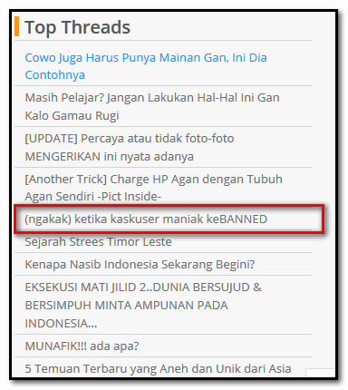 (ngakak) ketika kaskuser maniak keBANNED 