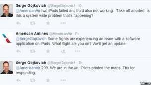 American Airlines planes grounded by iPad app error