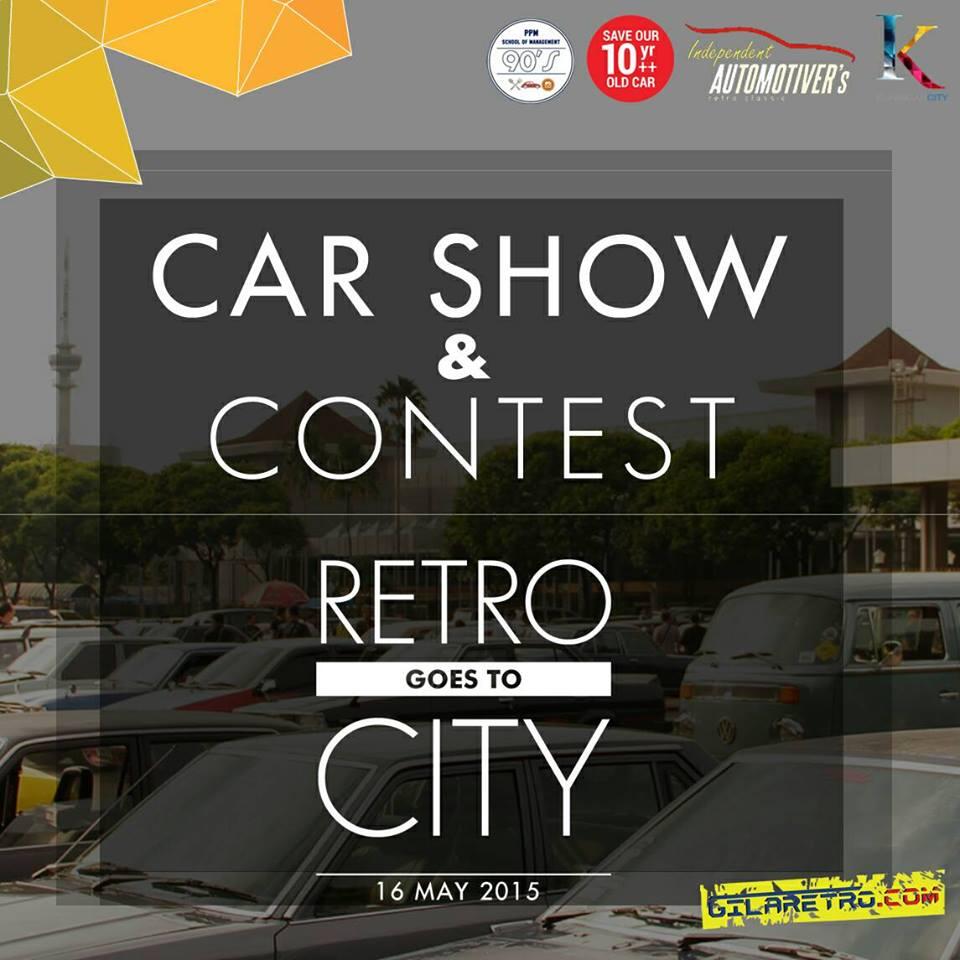 RGTC, Retro Goes to City, Pameran Mobil &amp; kontes dan Instameet