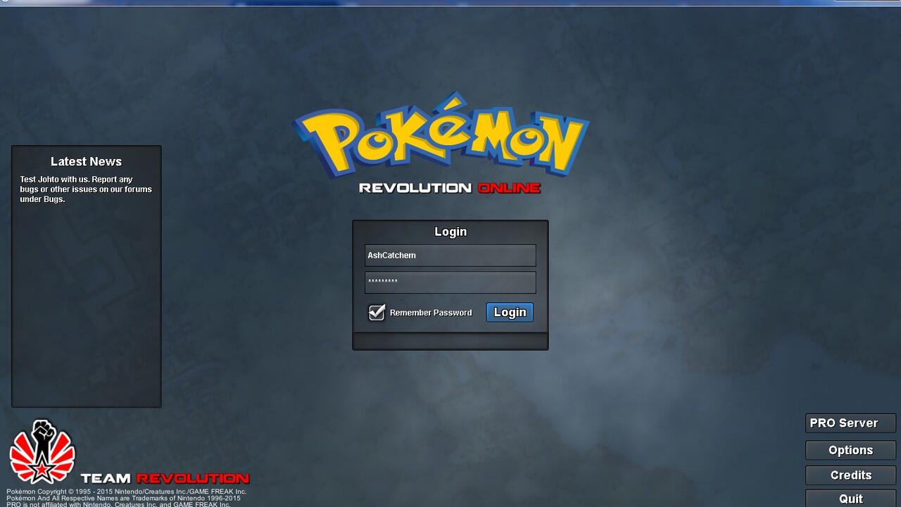 [OFFICIAL PRO] Pokemon Revolution Online (Gotcha Catchem All !!!!)