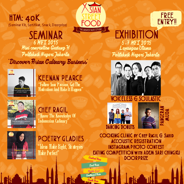 Pameran Jajanan ASIA di Politeknik Negeri Jakarta