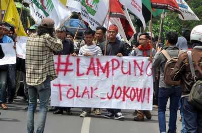 LAMPUNG TOLAK JOKOWI