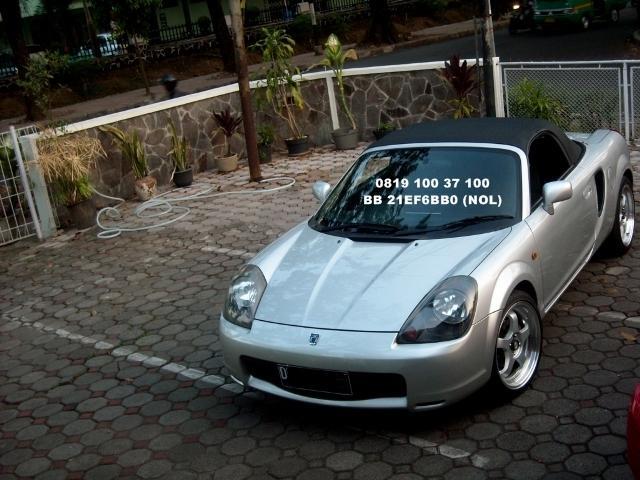 Terjual TOYOTA MR2 SPYDER CABRIO 2 PINTU BUILT UP 