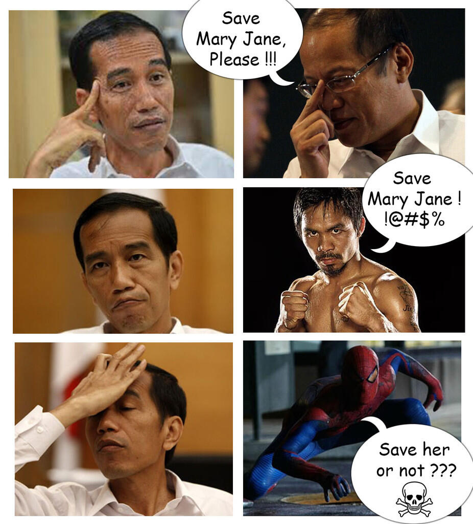 Gansis ini dia yg nyelametin Mary Jane dari eksekusi mati (pic)