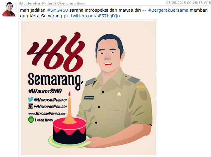 #SMG468 Jadi Trending Topic Twitter 