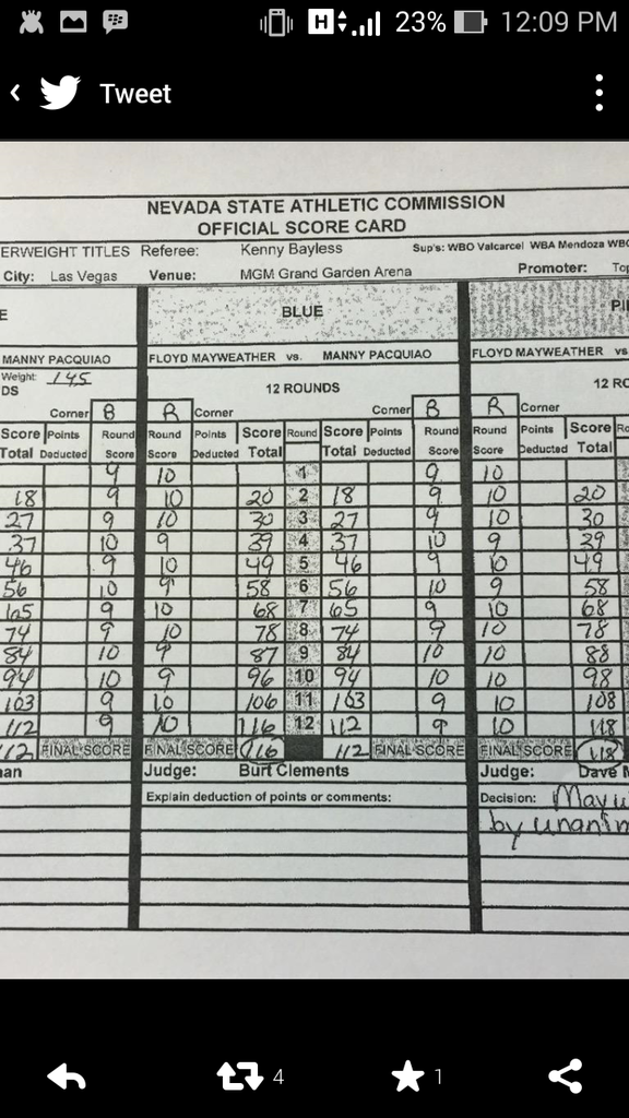 Floyd Mayweather Jr. VS Manny Pacquiao (condol inside bagi yang beruntung)