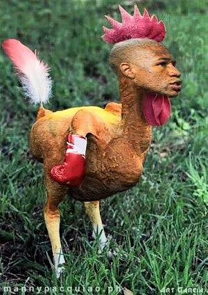 The chicken is Champion