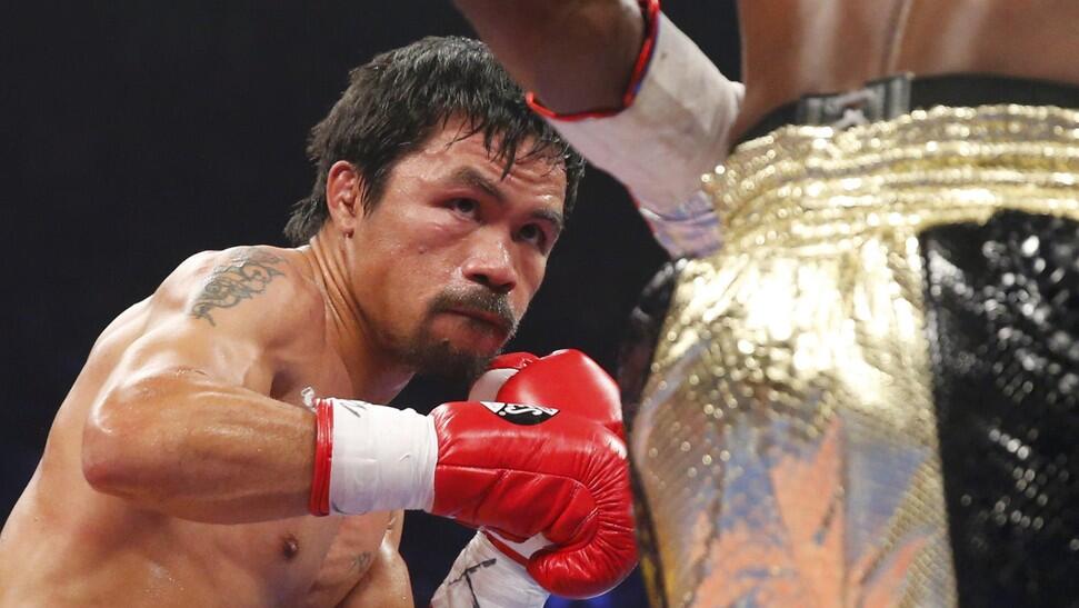 Foto-Foto Terbaik Laga Mayweather Jr. vs Pacquiao