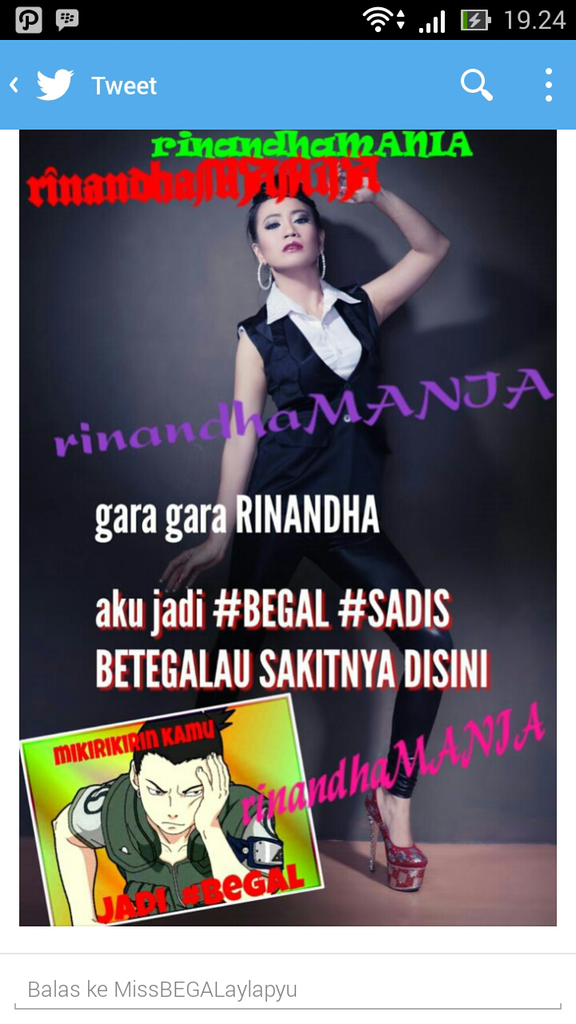 Rinandha,Penyanyi yang Nekat Rilis Begal, berita dr inilah..com