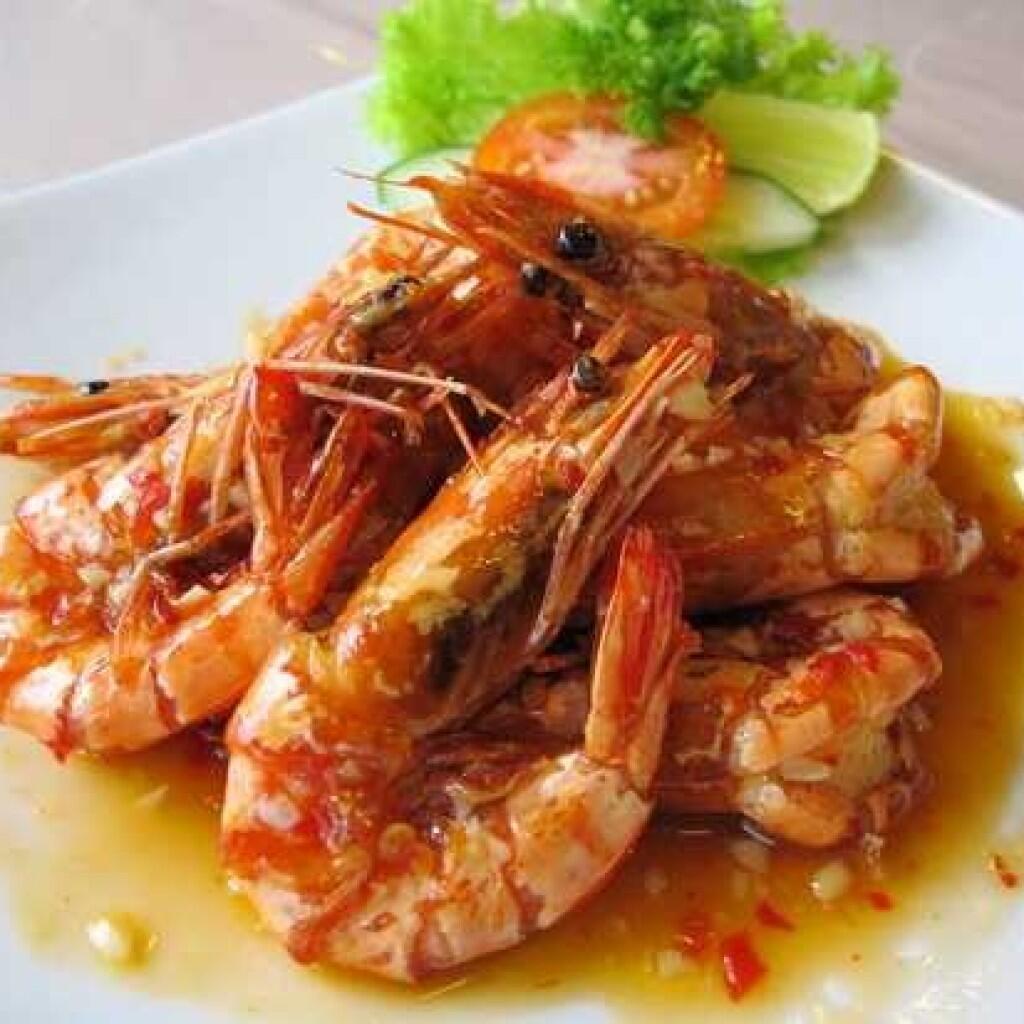 Udang Asam Manis Pedas