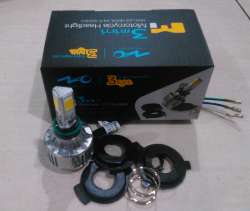Lampu Motor Led 3 sisi Gen3 24watt