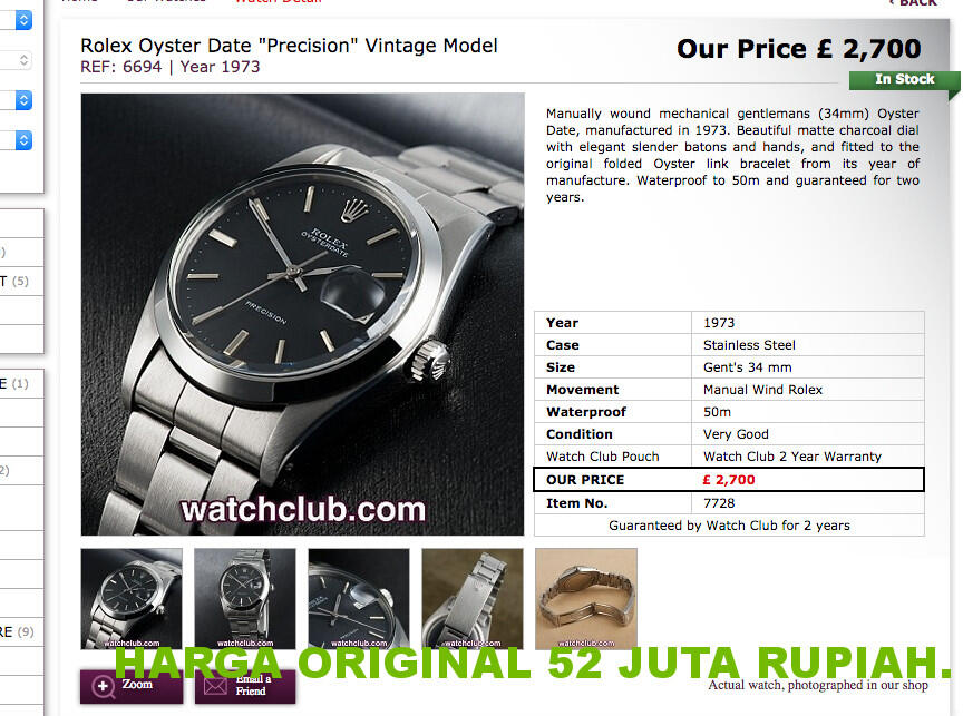 (swiss 1:1) ROLEX all parts interchangeable with the GENUINE...