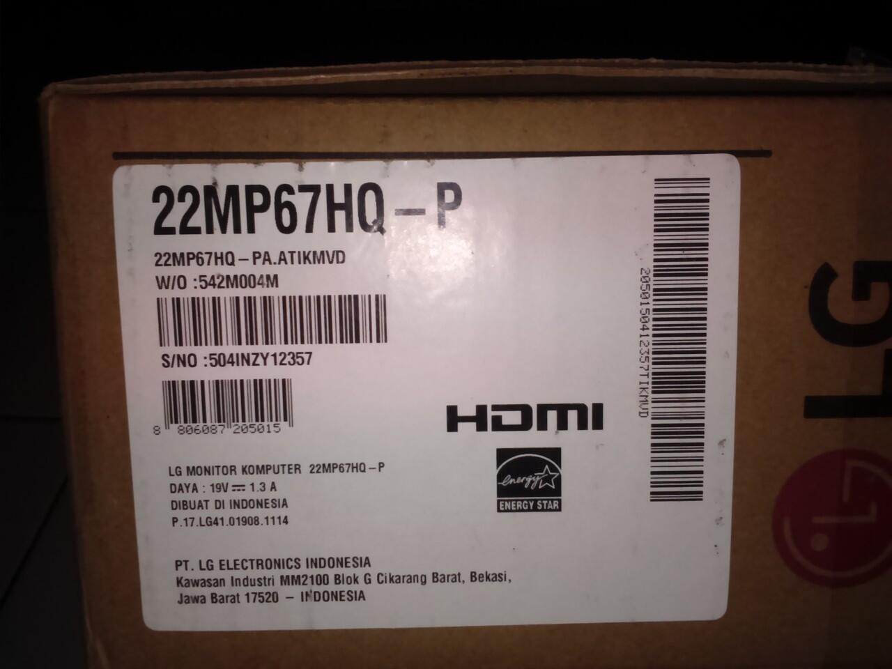 Review Singkat LG LED IPS 22MP67HQ