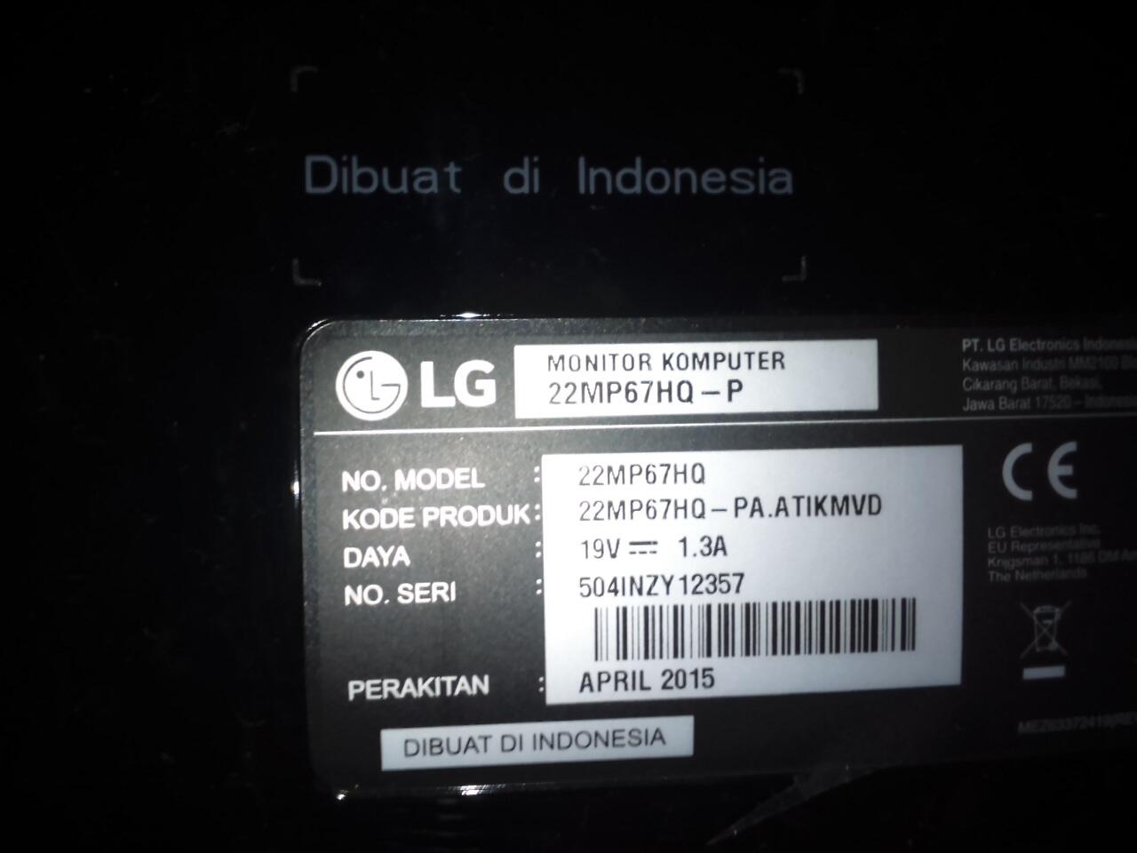Review Singkat LG LED IPS 22MP67HQ