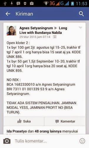 banyaknya trit penipuan membuktikan banyak orang indonesia maruk
