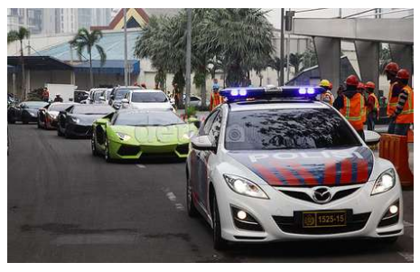 &#91;Good Job&#93; Ini Sanksi Pengemudi Lamborghini yang Ogah Pasang Nopol Depan